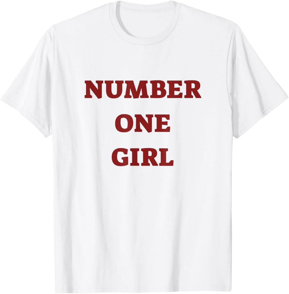Amazon.com: Number One Girl Birthday T-Shirt : Clothing